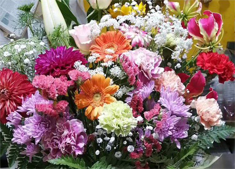 様々な用途に合わせたお花